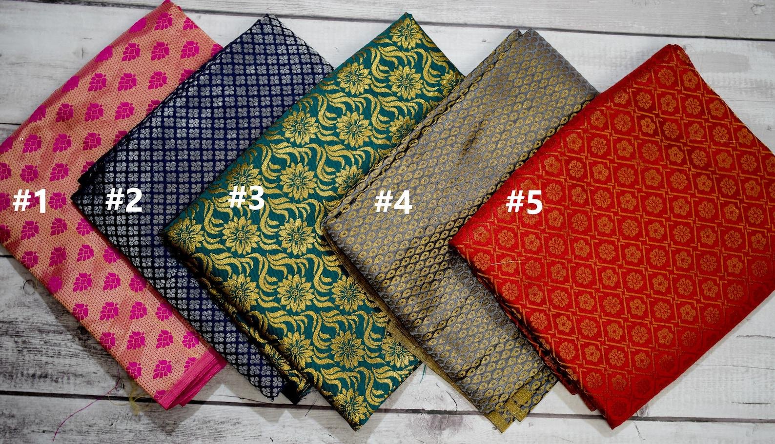 Elegant Brocade Blouse for Weddings & Special Occasions - Image 5