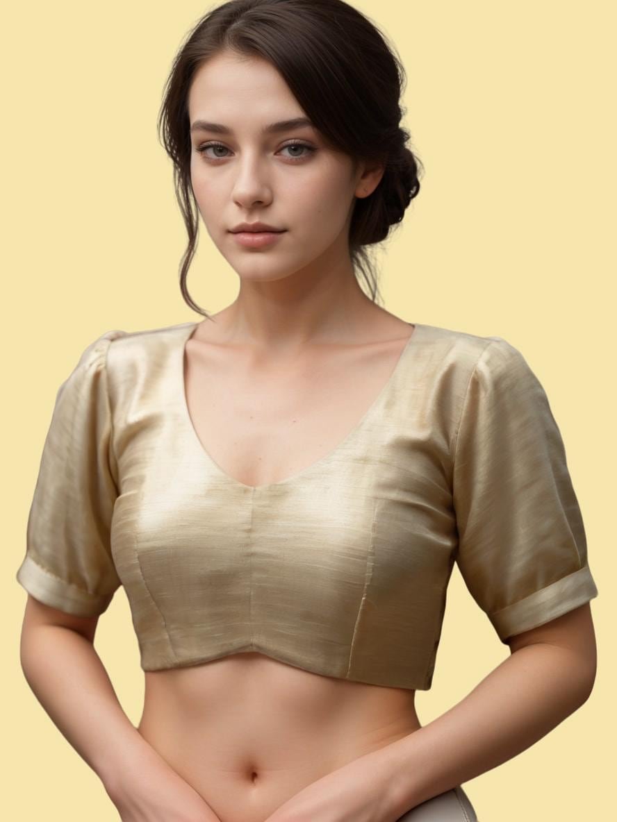 Green Raw Silk Lehenga Choli – Custom Made to Measure