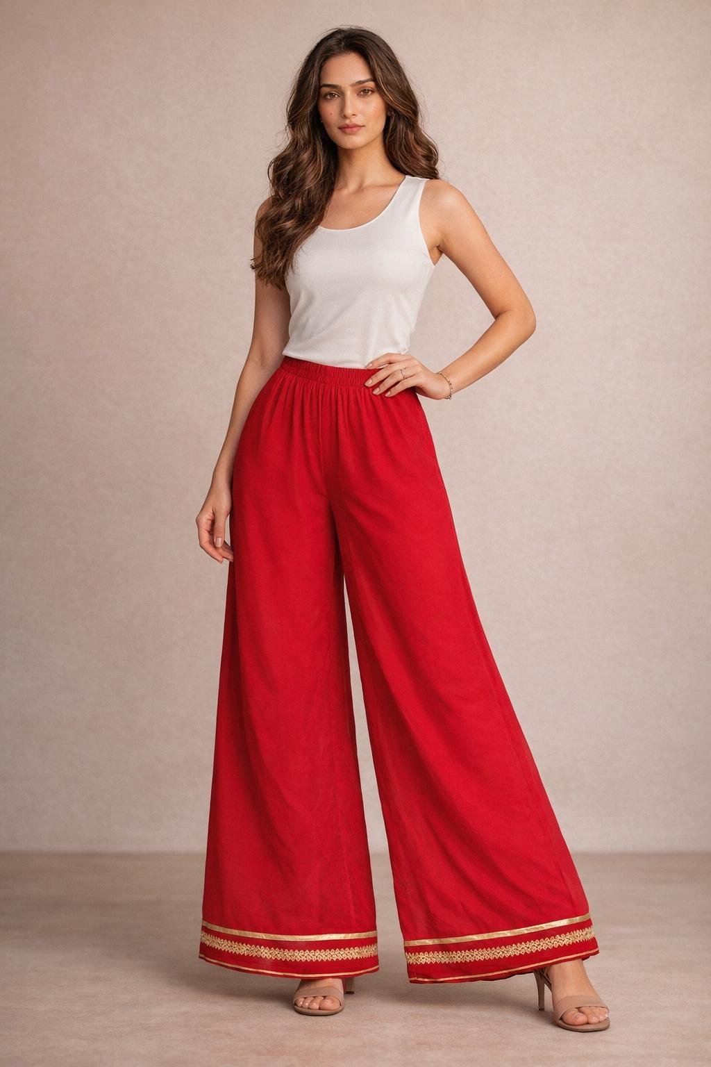 Georgette Pants – Custom Made to Measure - Image 4
