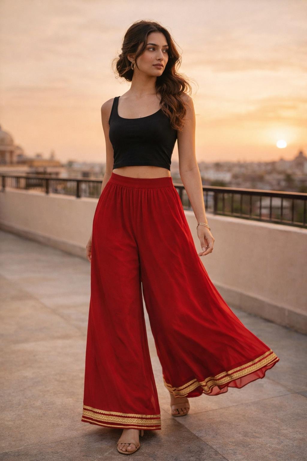 Georgette Pants – Custom Made to Measure - Image 6