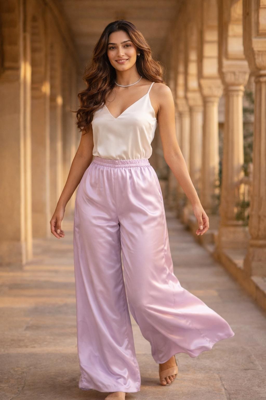 Satin Pants – Custom Made to Measure - Image 7