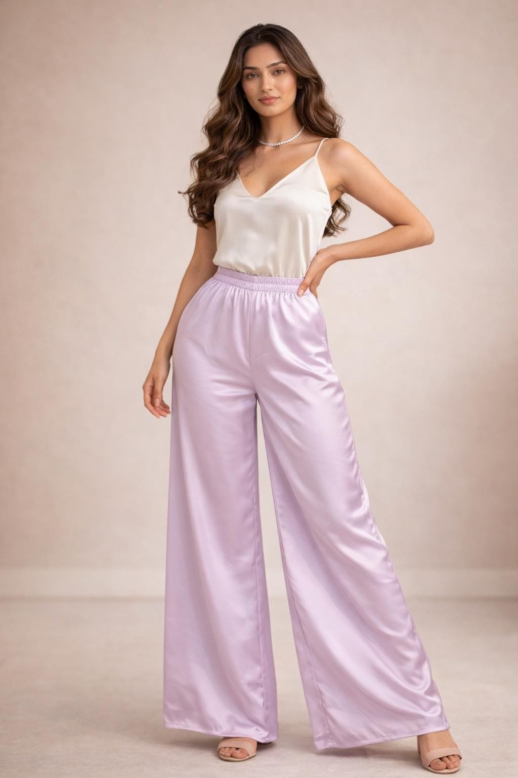 Satin Pants – Custom Made to Measure - Image 6