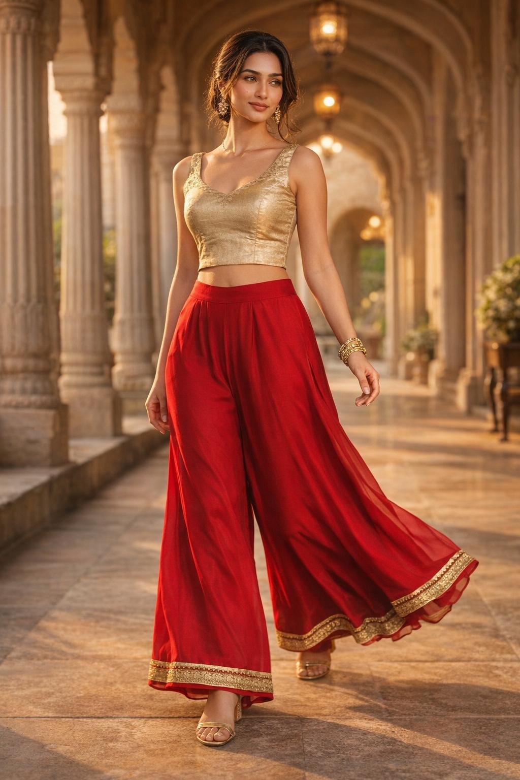 Georgette Pants – Custom Made to Measure