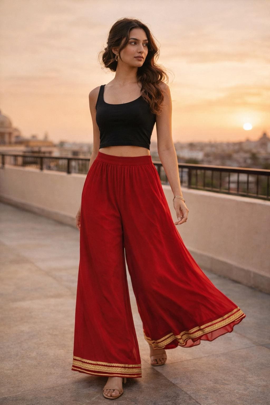 Georgette Pants – Custom Made to Measure - Image 5