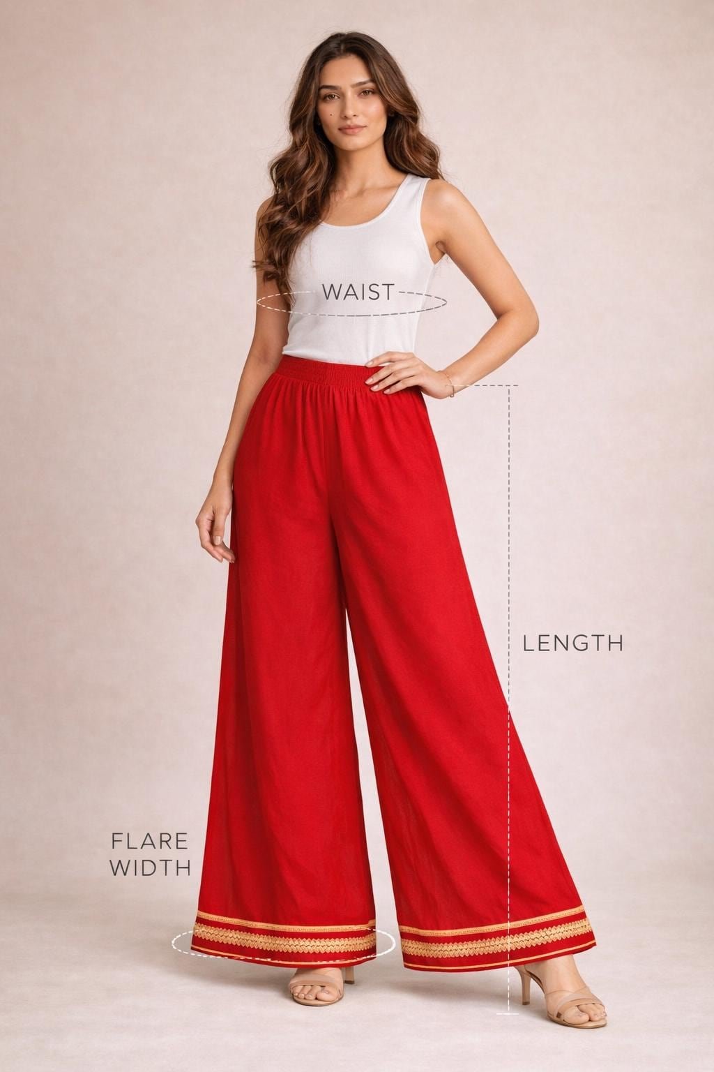 Georgette Pants – Custom Made to Measure - Image 3