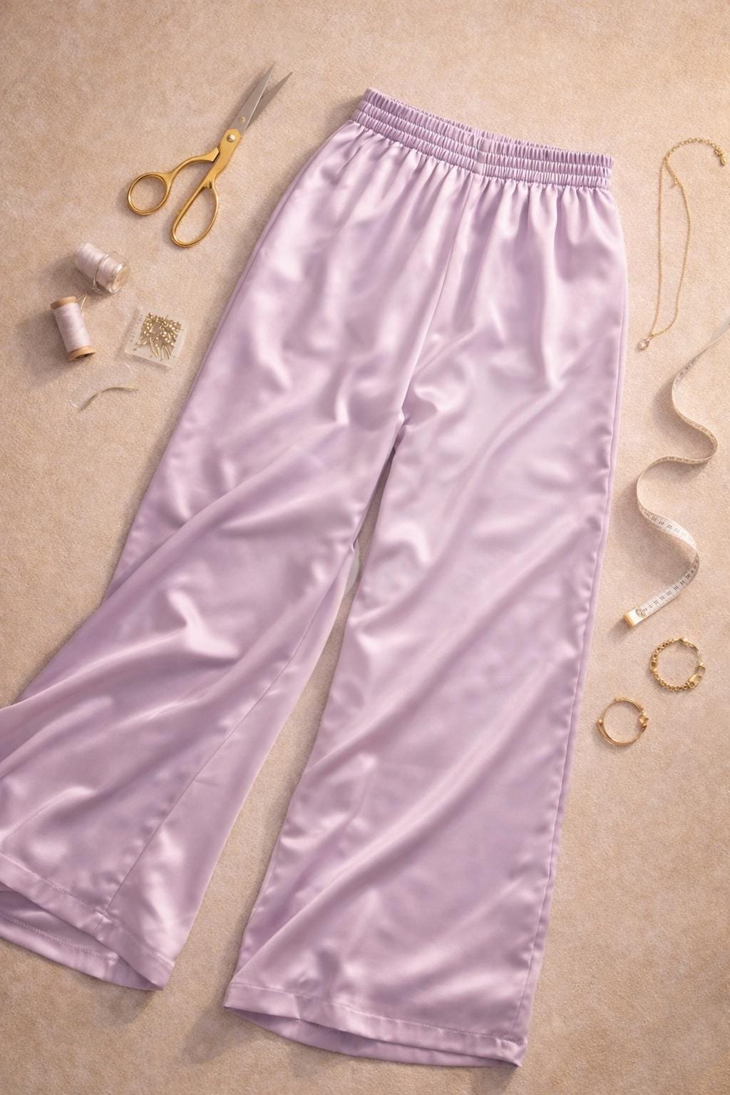 Satin Pants – Custom Made to Measure - Image 3