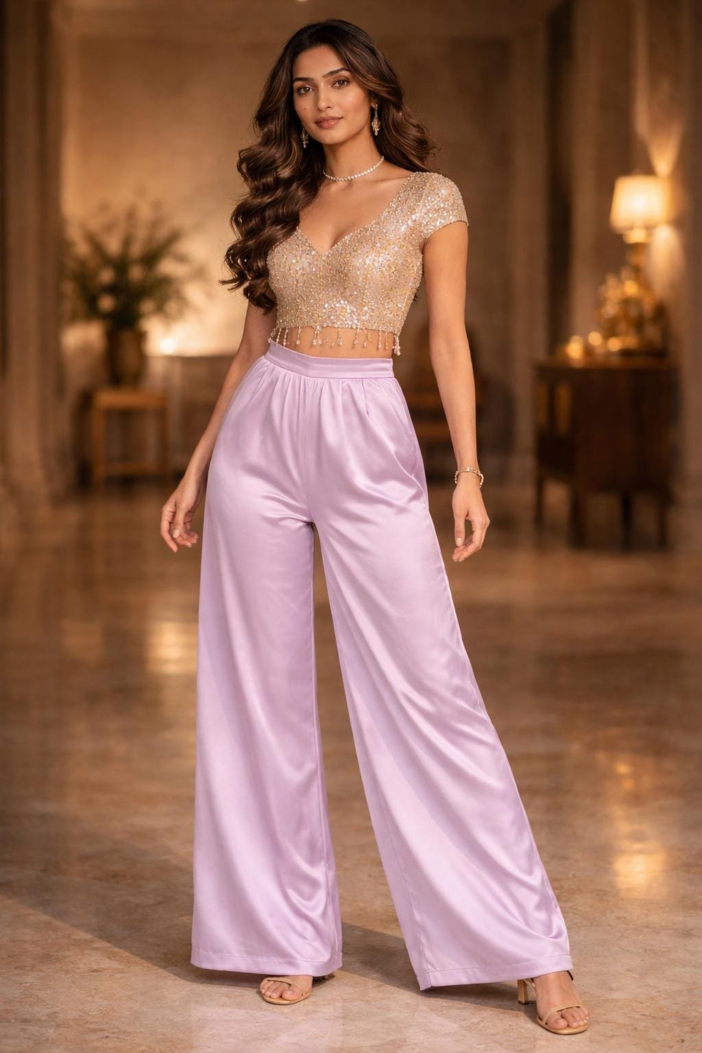 Satin Pants – Custom Made to Measure