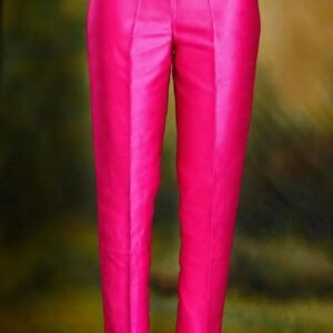 Custom Art Silk Trousers for Women | Ethnic Wedding Bottoms