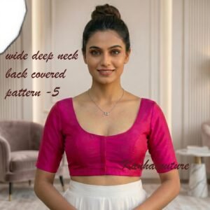 Magenta Art Silk Lehenga Choli (Design 5) – Custom Made to Measure