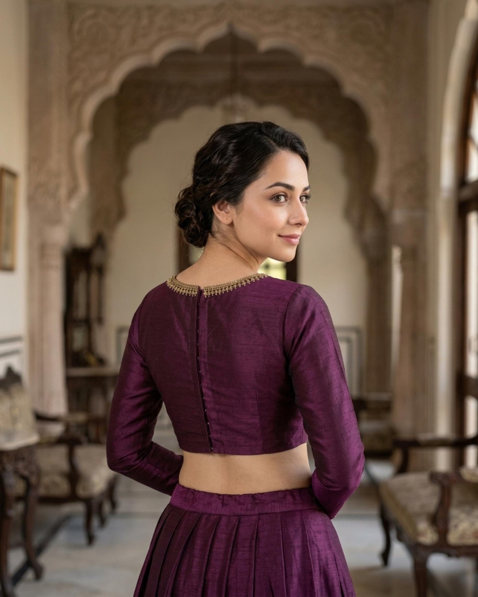 Saree Blouse – Custom Made to Measure - Image 6