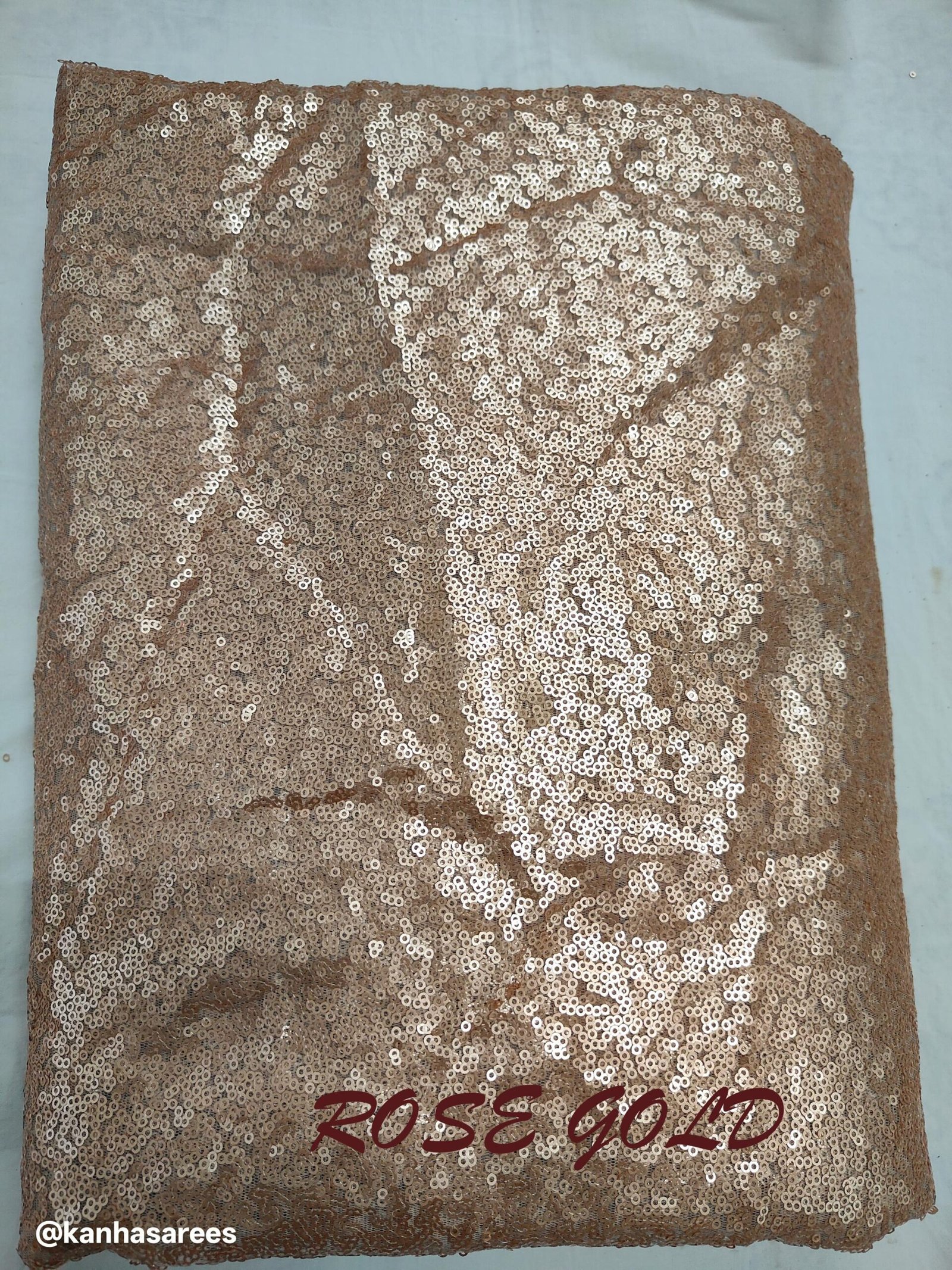 Golden Sequin Lehenga Choli – Custom Made to Measure - Image 10