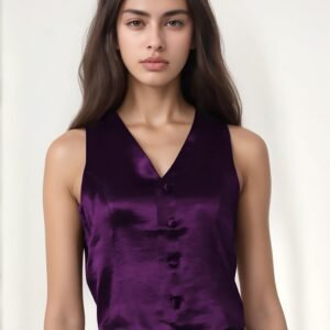 Green Satin Saree Blouse – Custom Made to Measure